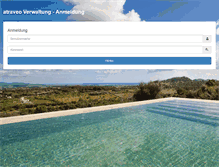 Tablet Screenshot of ferienserver.atraveo.de